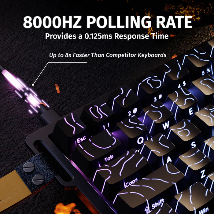ATTACK SHARK X68 HE Rapid Trigger Keyboard